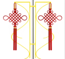 传统编织中国结（0.9米宽）
