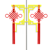 传统编织中国结（1米宽）
